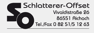 Schlatterer Offset - Aichach
